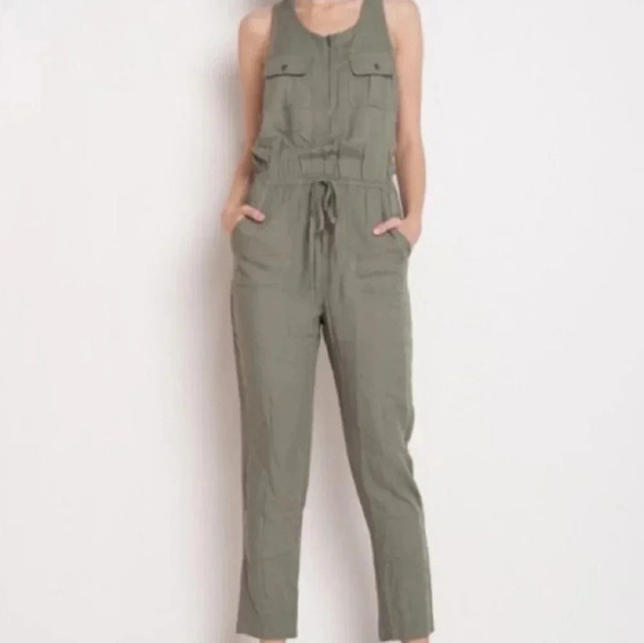 iris Pants - Iris | Olive Green Jumpsuit Sz M